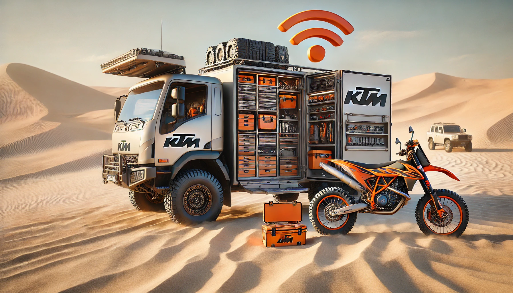 commsult blog - commsult Introduces Offline Sync Technology for KTM's Warehouse Management in the Desert